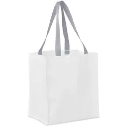 Hoppla Gateway Recycled PET Stitch-Bond Shopper Grey